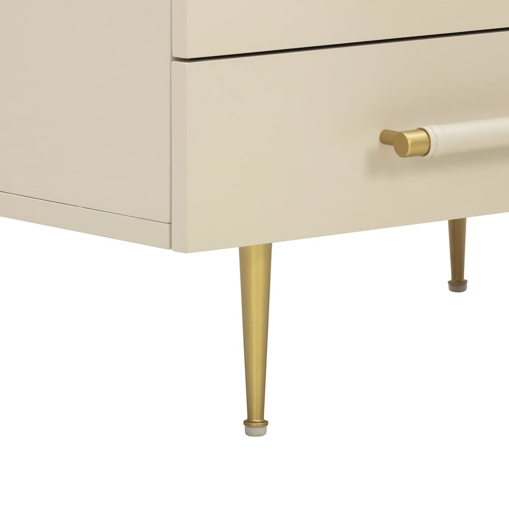 Trident Taupe Nightstand. Picture 8
