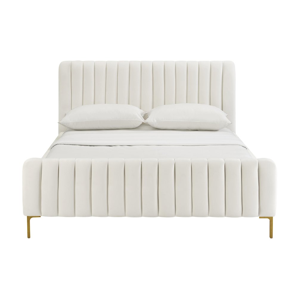 Angela Cream Bed in UK Super King. Picture 3