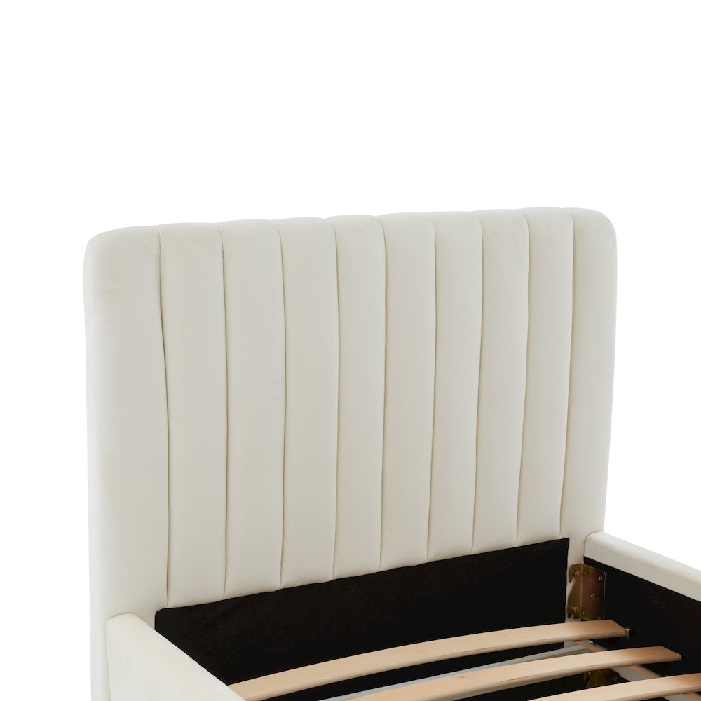 Angela Cream Trundle in Twin. Picture 7