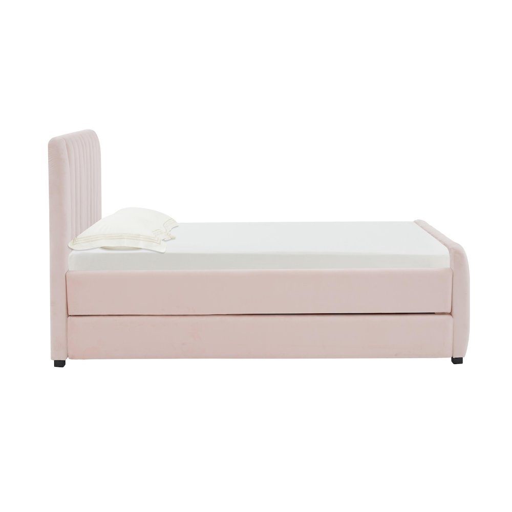 Angela Blush Trundle in Twin. Picture 5