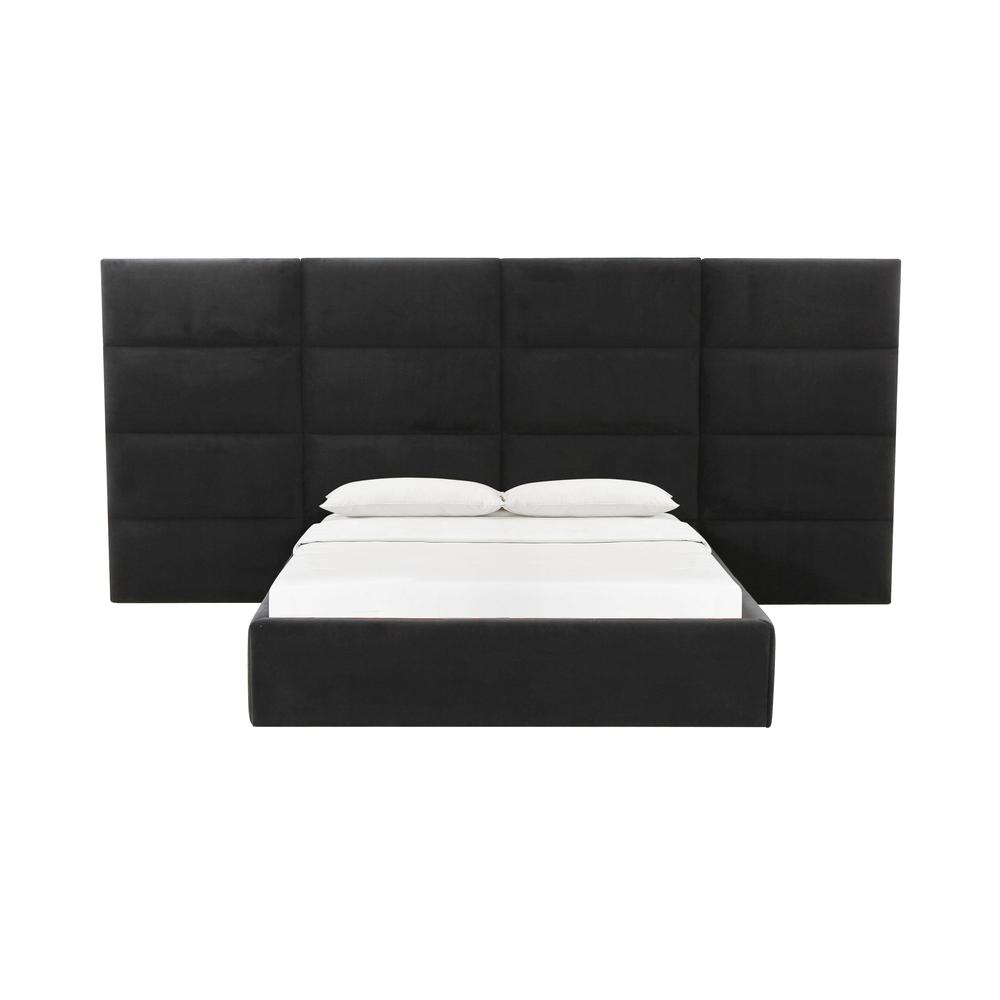 Eliana Black Velvet Queen Wings (Set of 2). Picture 3