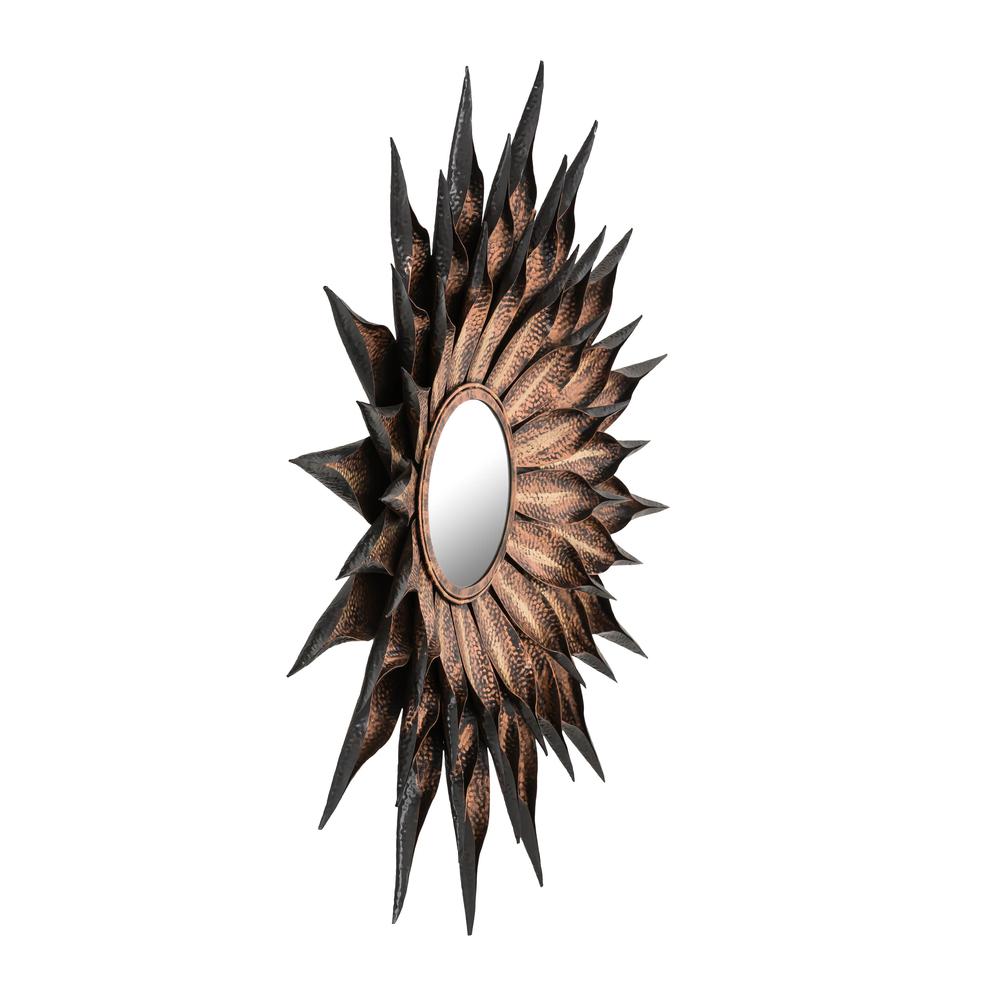 Sunflower Antique Wall Mirror. Picture 3