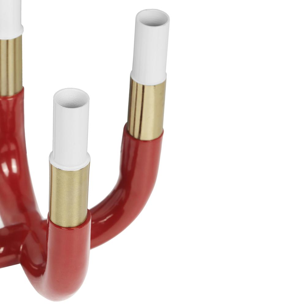 Kaonashi Burgundy Candelabra. Picture 3