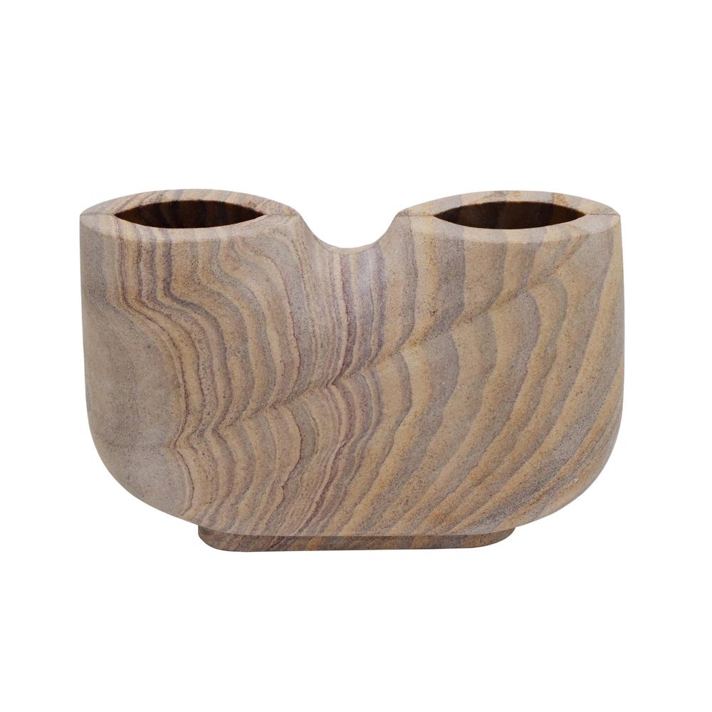 Saava Rainbow Stone Vase. Picture 2