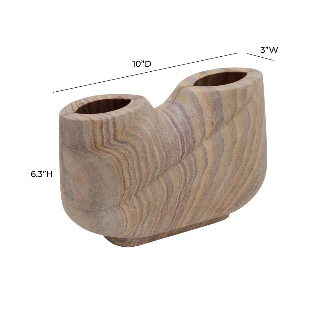 Saava Rainbow Stone Vase. Picture 5