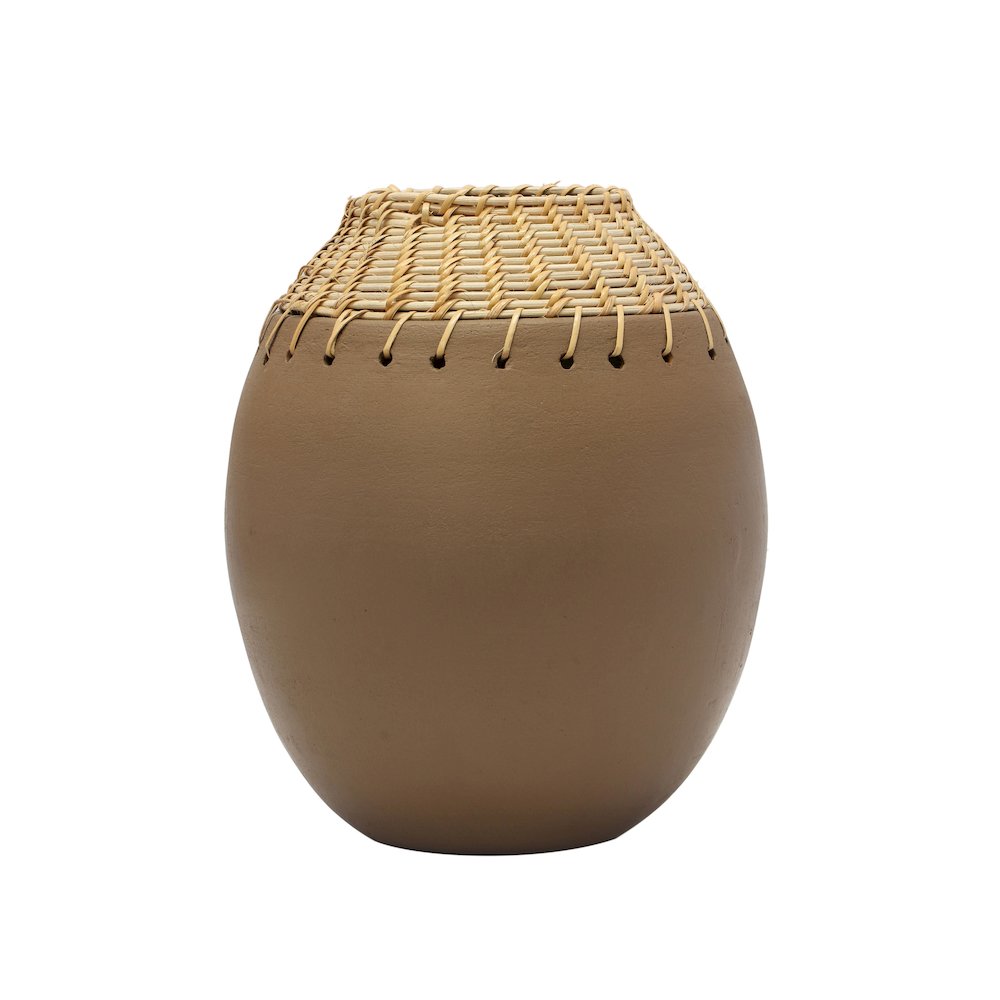 Souk Natural Terracotta Vase. Picture 3