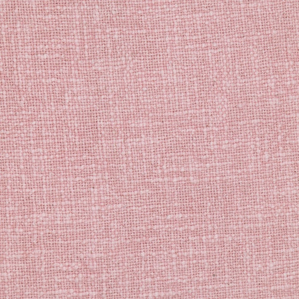 Stone Washed Blush Pink Cotton Tasseled Pillow. Picture 5