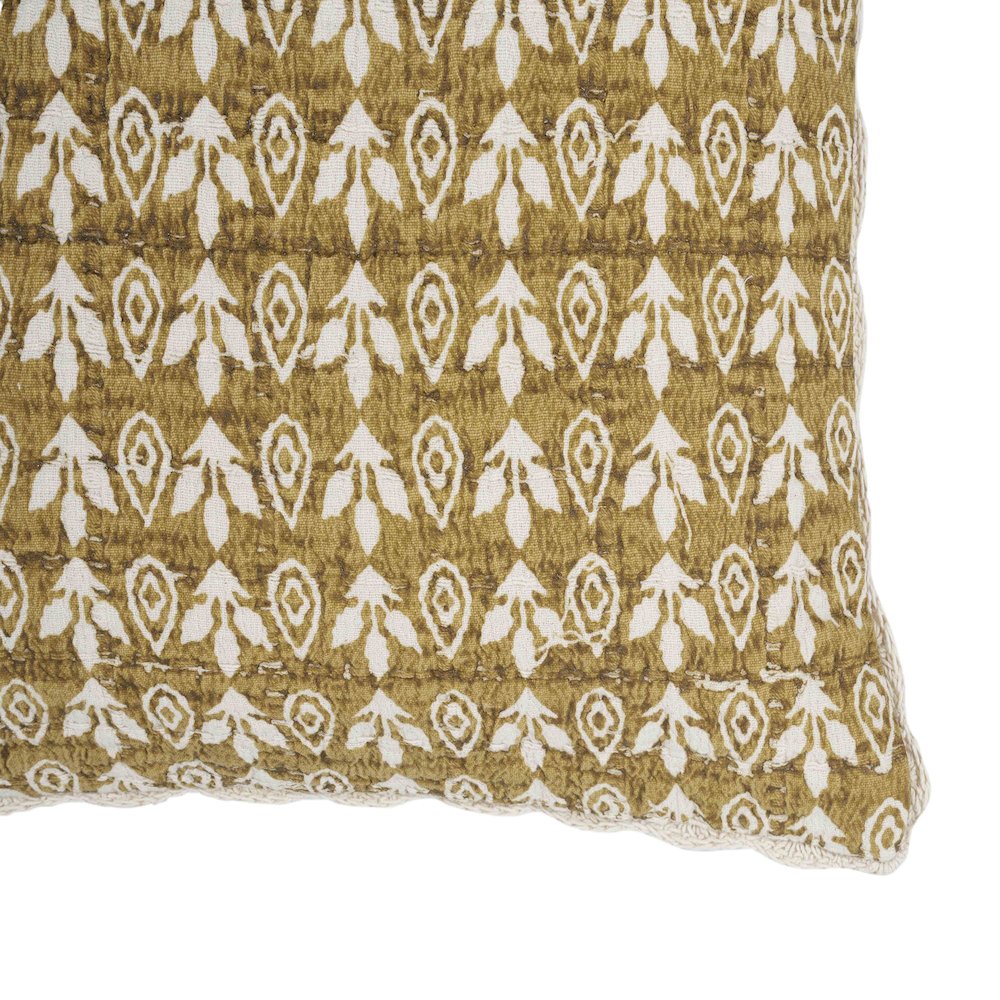 Harvest Printed Cotton 20 Inch Accent Cushion. Picture 4
