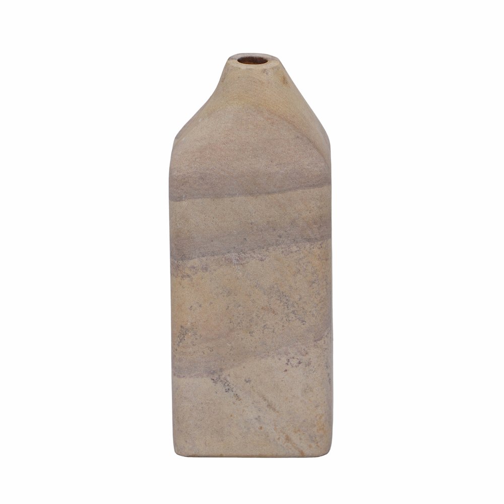 Saava Sandstone Straight Vase. Picture 1