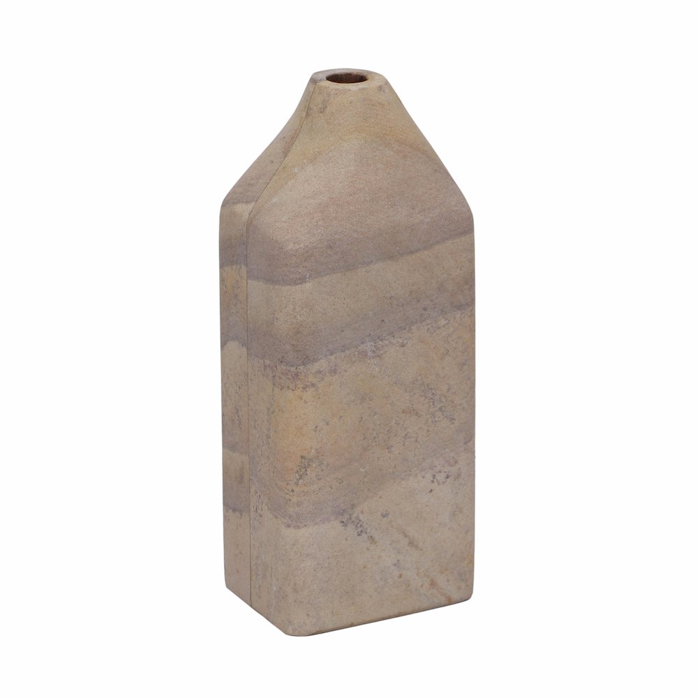 Saava Sandstone Straight Vase. Picture 2
