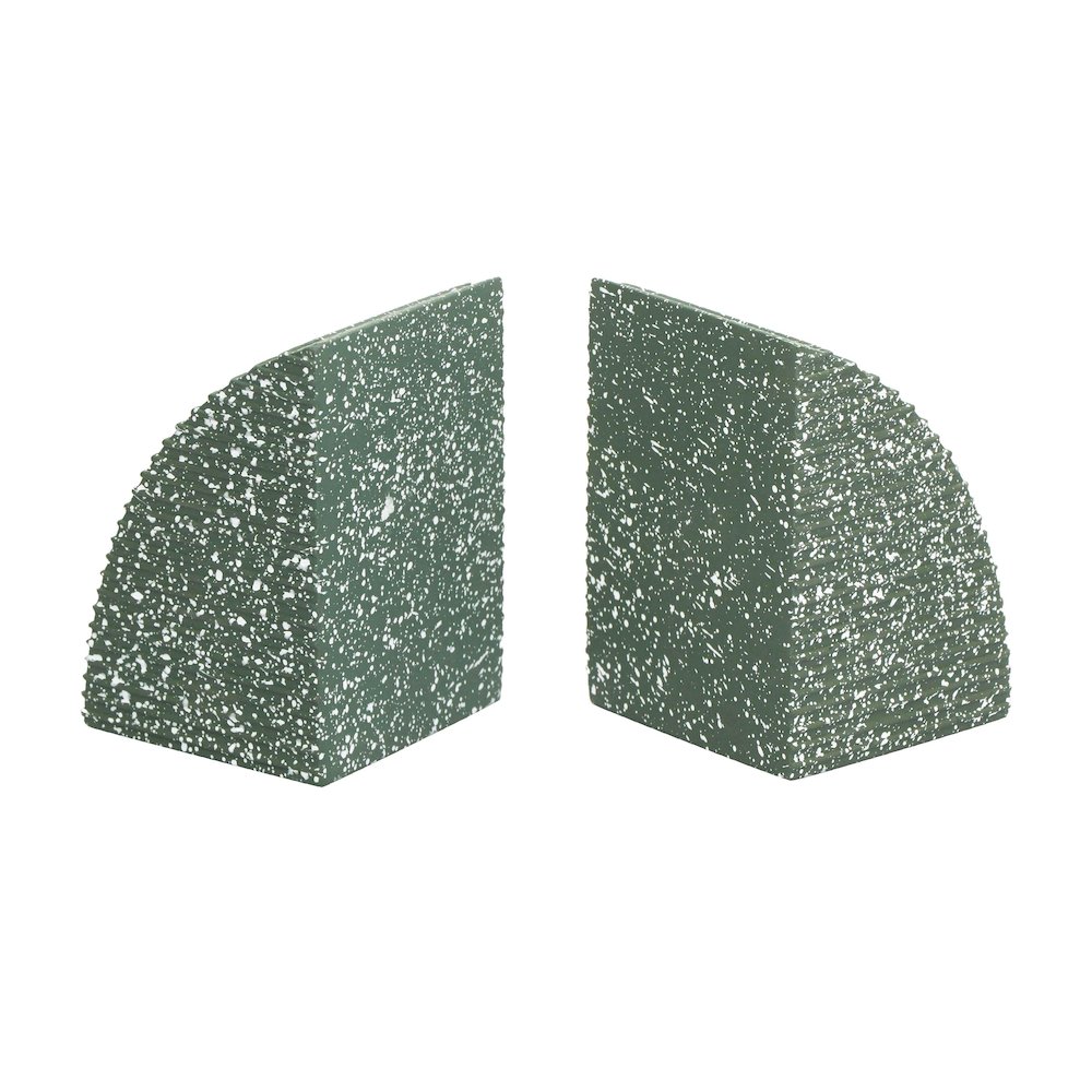 Gabby Green Arc Bookends. Picture 3