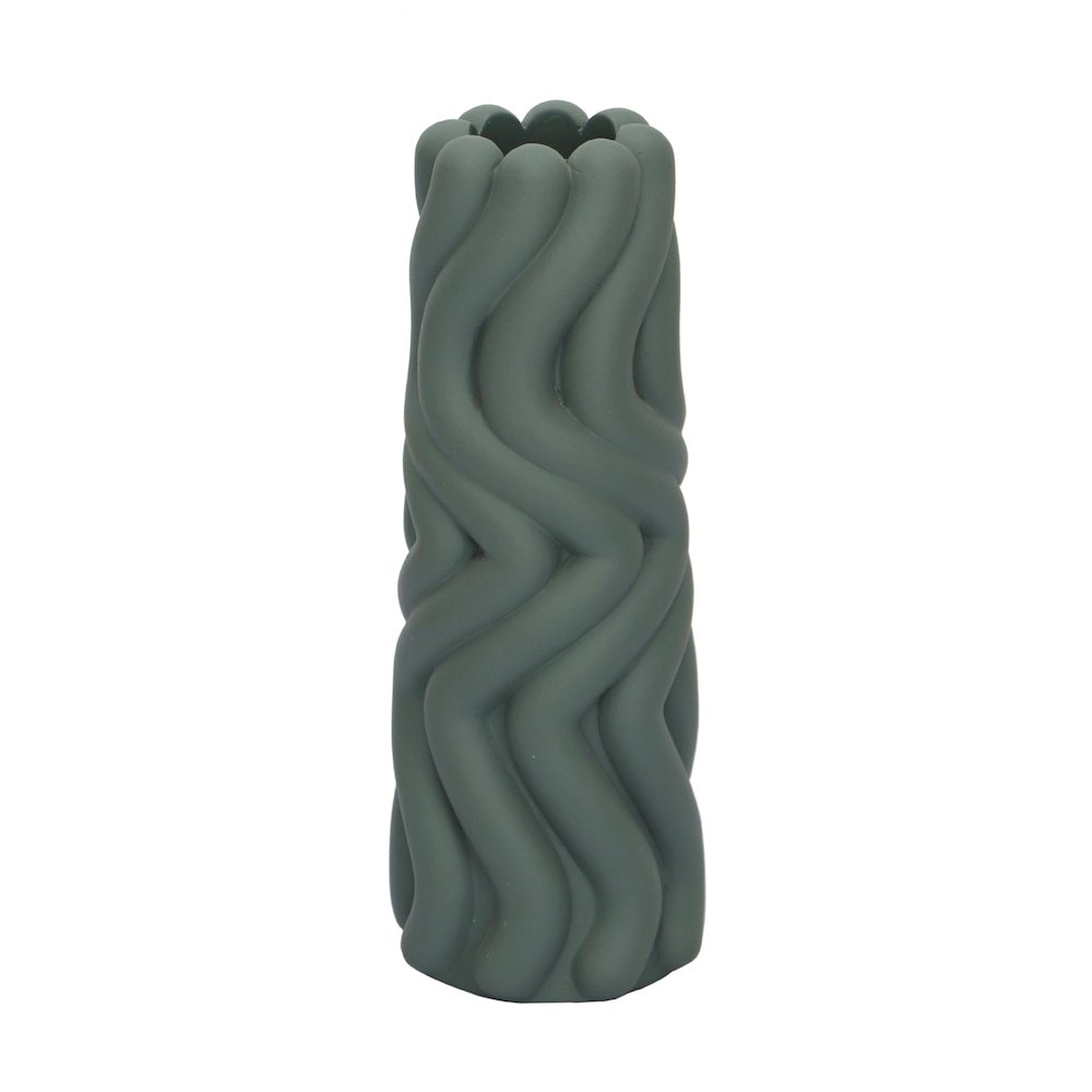 Gabby Green Vase. Picture 1