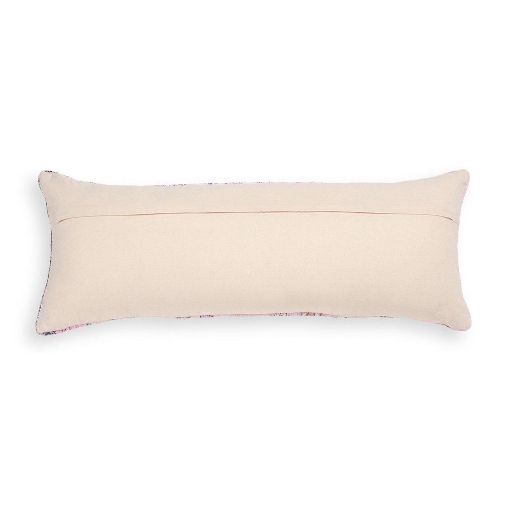 Persia Pink Cotton 27 x 10 inch Bolster Pillow. Picture 3