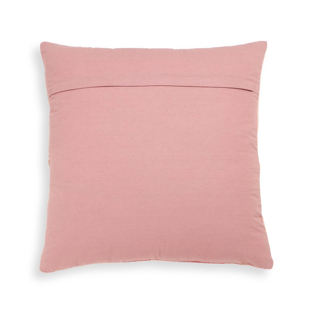 Persia Pink 20 inch Square Accent Pillow. Picture 2