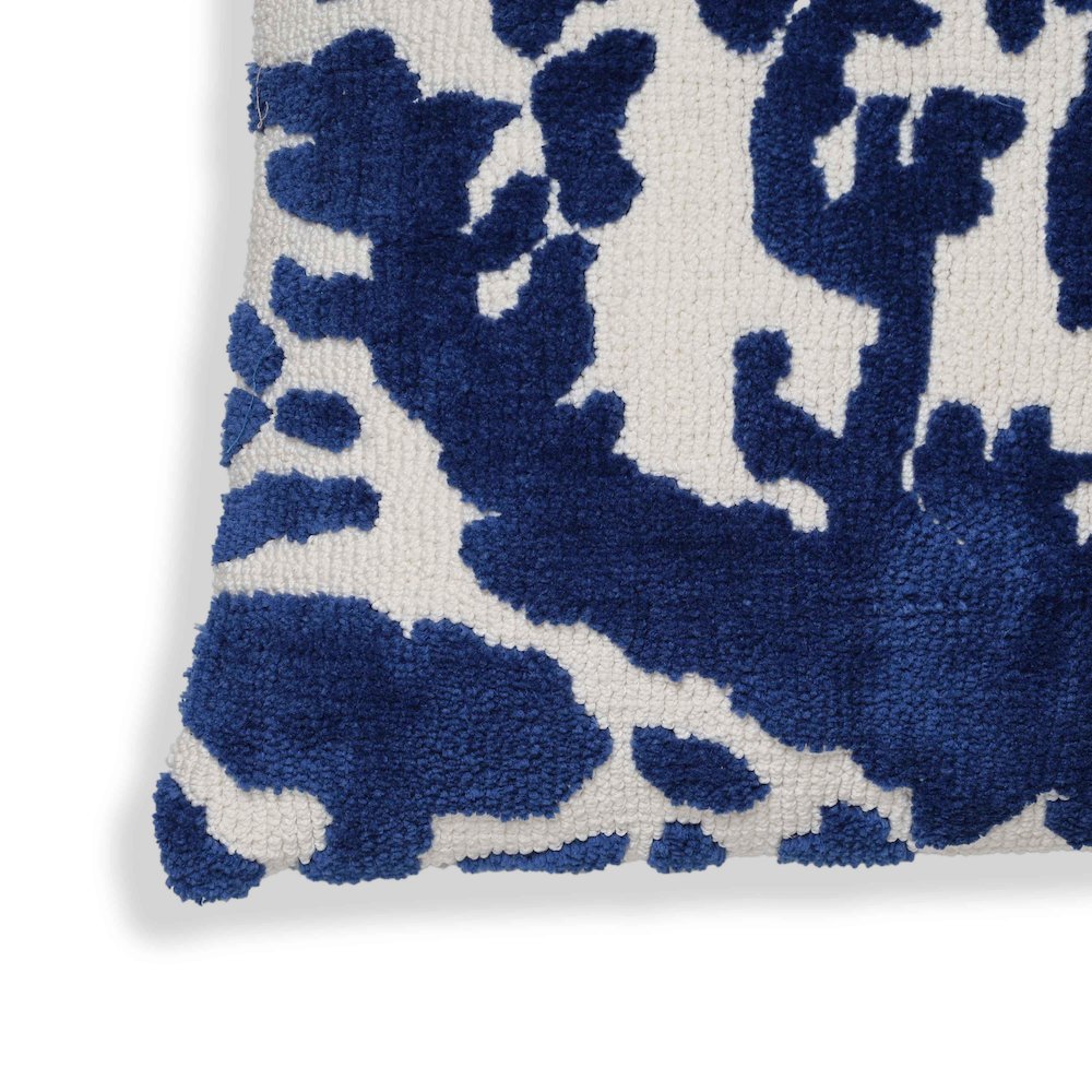 Coast Royal Blue Tufted 26" Square Pillow. Picture 3