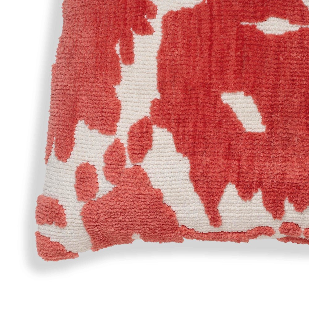 Coast Coral Pink Tufted 26" Square Pillow. Picture 3