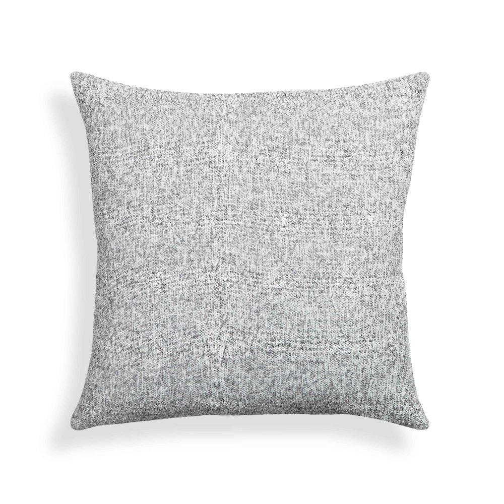 Poh Washed Grey Boucle 20" Square Accent Pillow. Picture 1