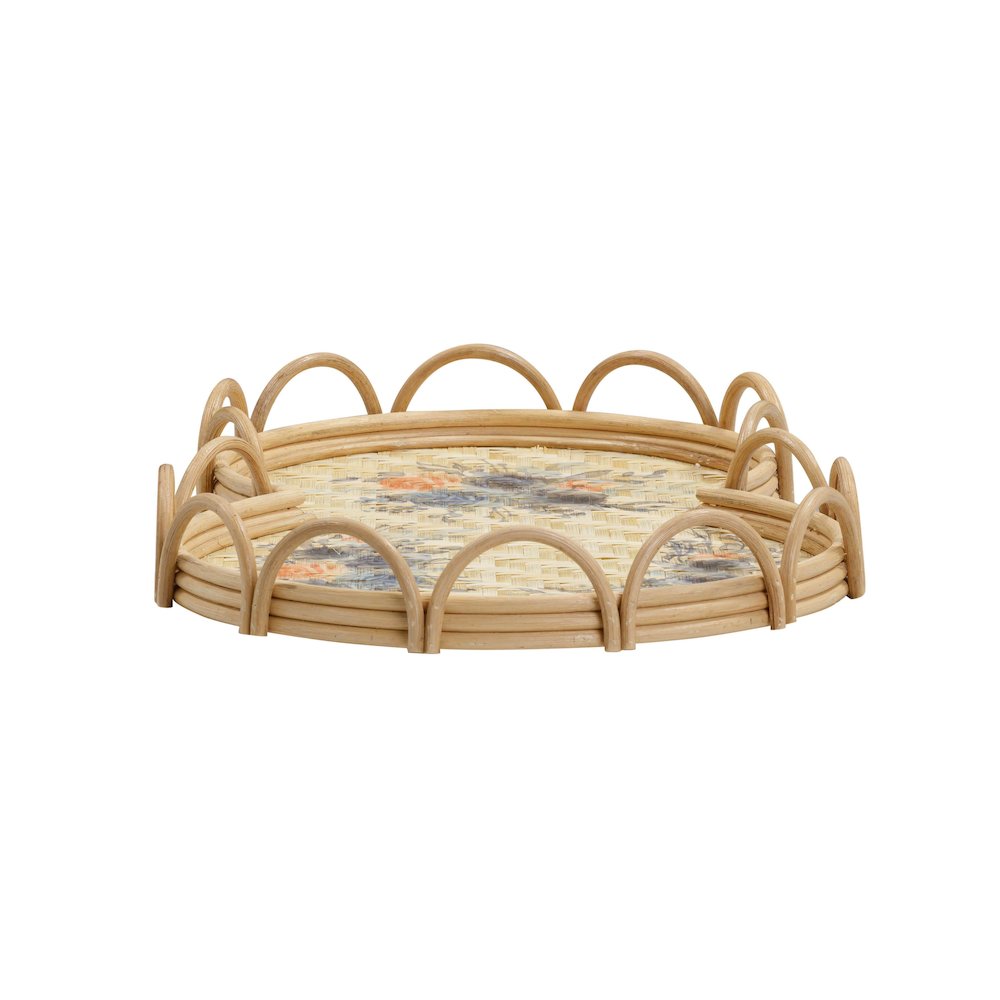 Corey Figure Eight Bamboo Tray. Picture 5
