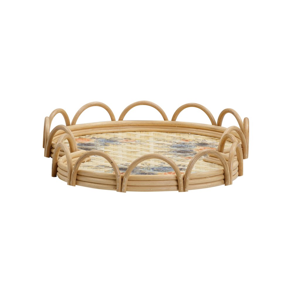 Corey Figure Eight Bamboo Tray. Picture 6