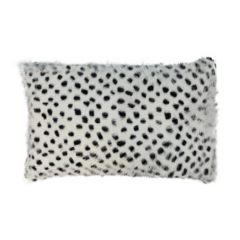 Genuine Goatskin 12"x20" Pillow. Picture 3