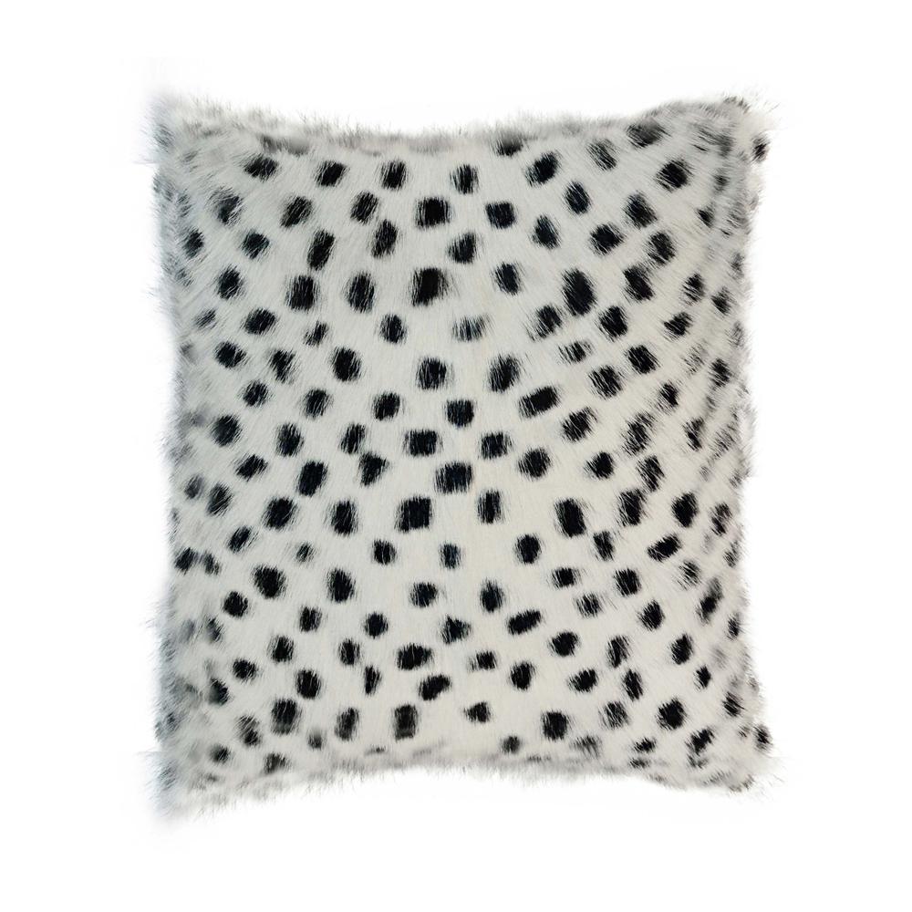 Genuine Goatskin 16" Pillow. Picture 4