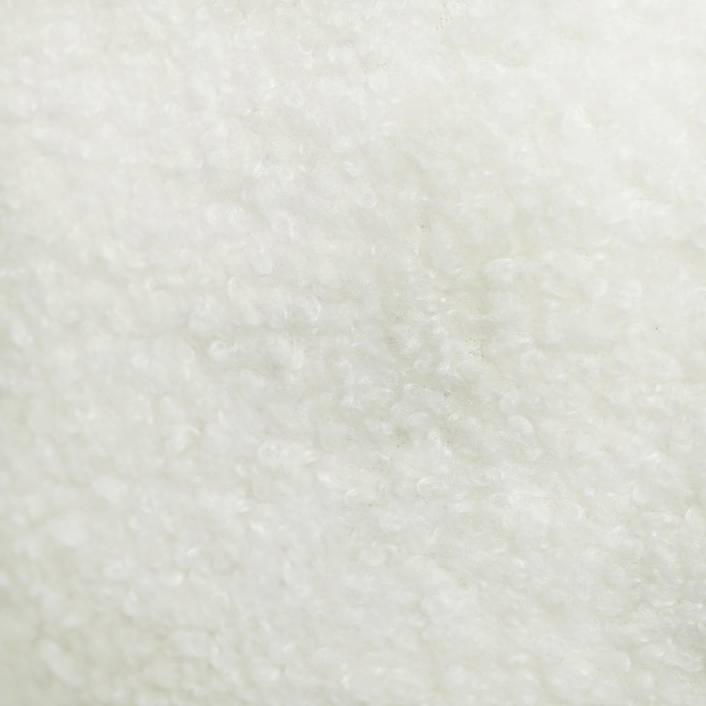 Boba Cream Vegan Shearling 14" Pillow. Picture 2