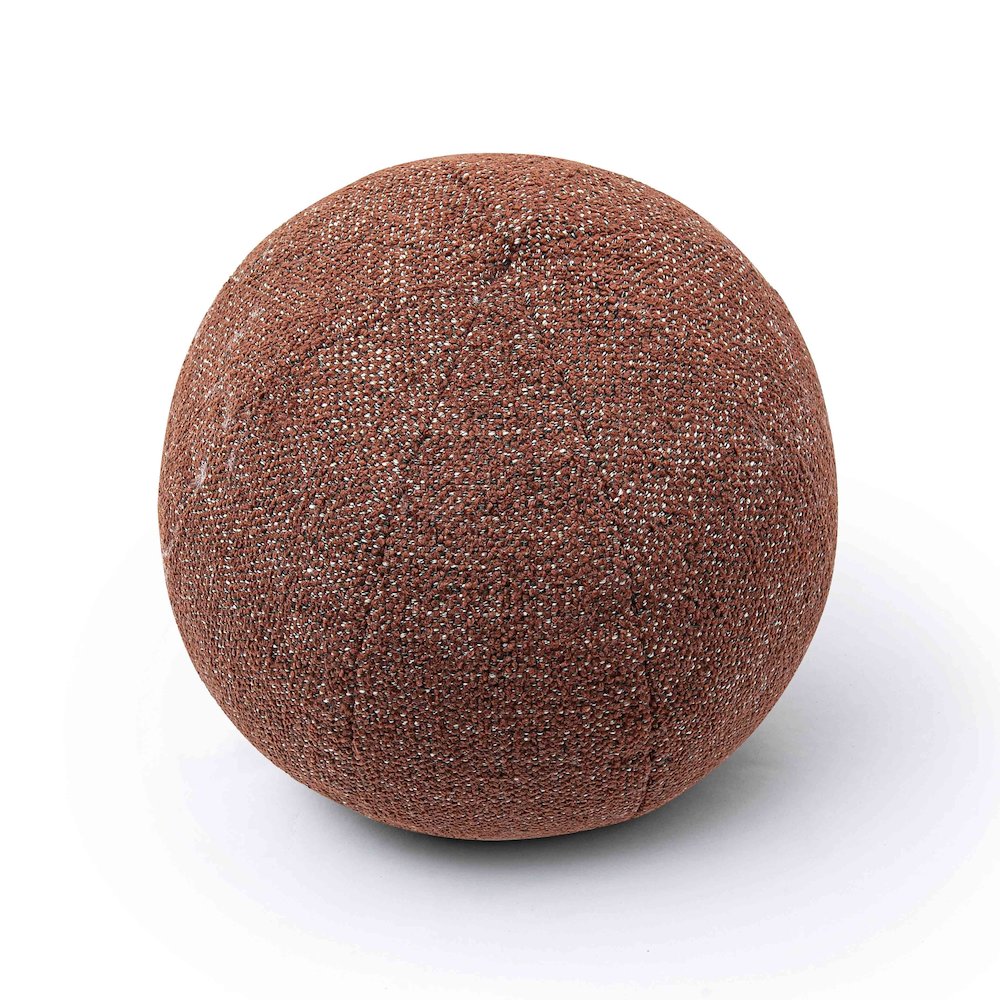 Boba Red Sedona Textured Basketweave 14 inch Pillow. Picture 2