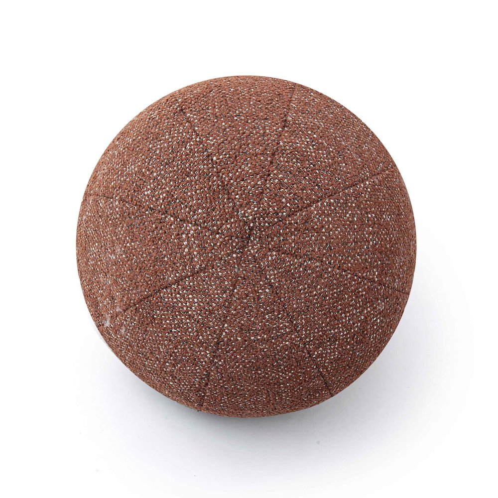 Boba Red Sedona Textured Basketweave 9 inch Pillow. Picture 4