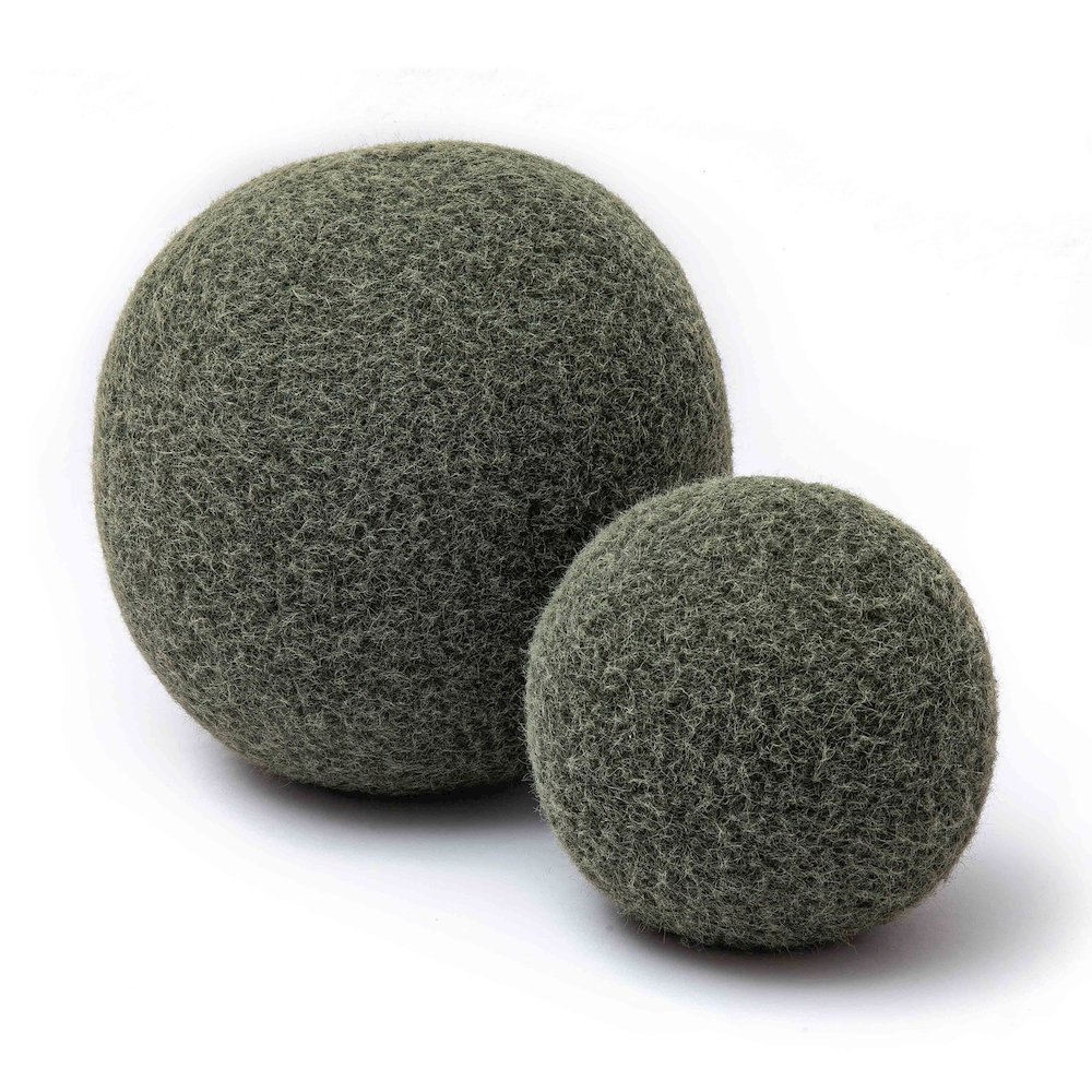 Boba Green Long Mohair 9 inch Pillow. Picture 5