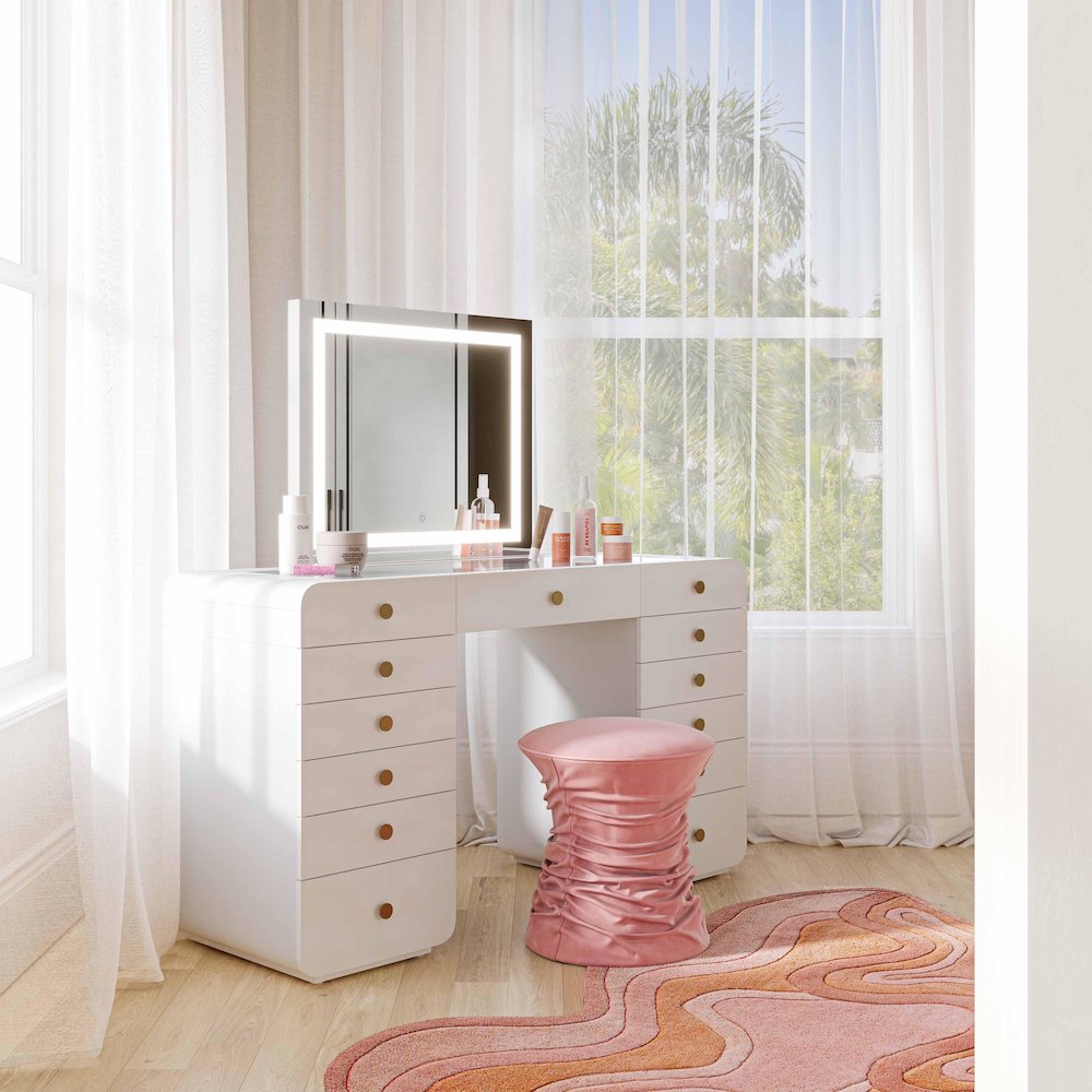 Lola LED Panel Vanity Mirror. Picture 2