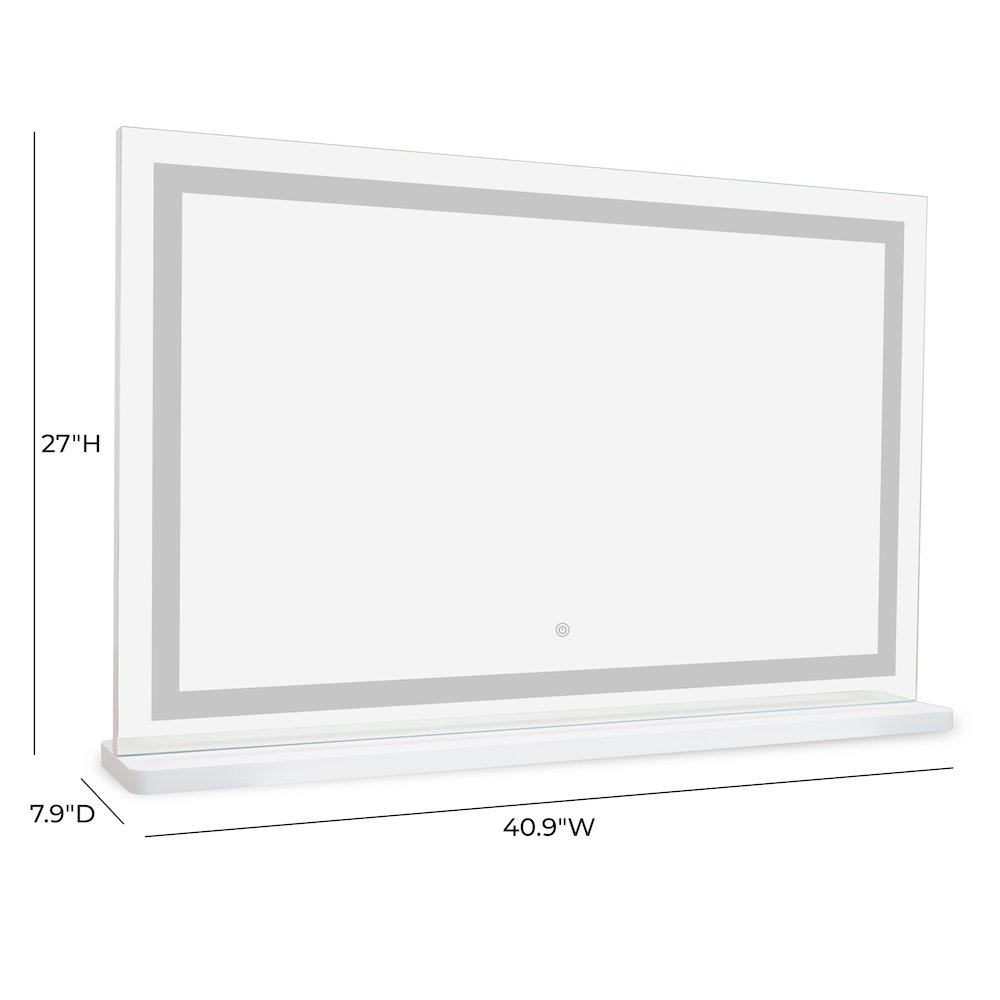 Lola Jumbo LED Panel Vanity Mirror. Picture 8