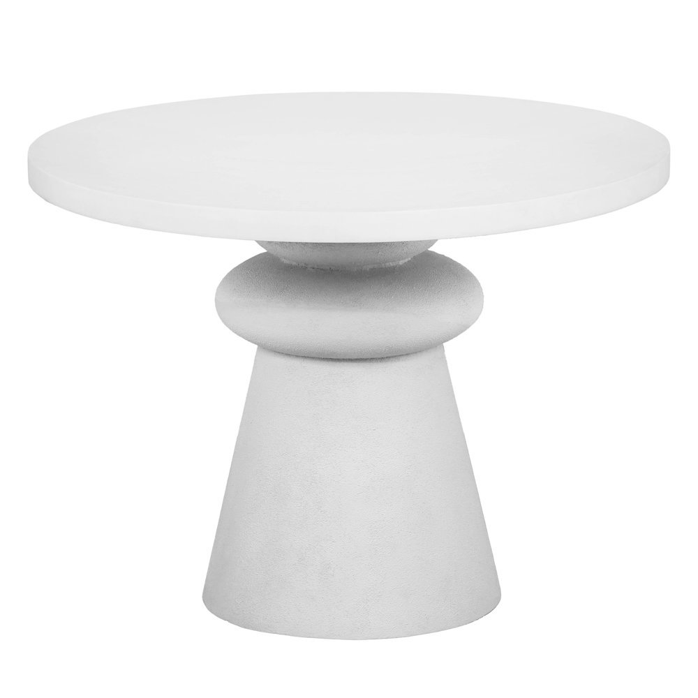 Lupita White 42 inch Dinette Table. Picture 2