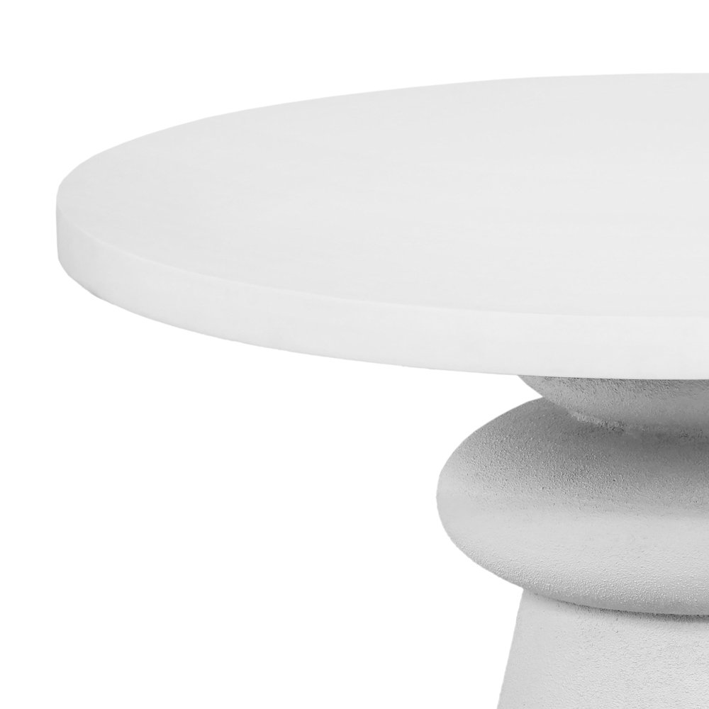 Lupita White 42 inch Dinette Table. Picture 3