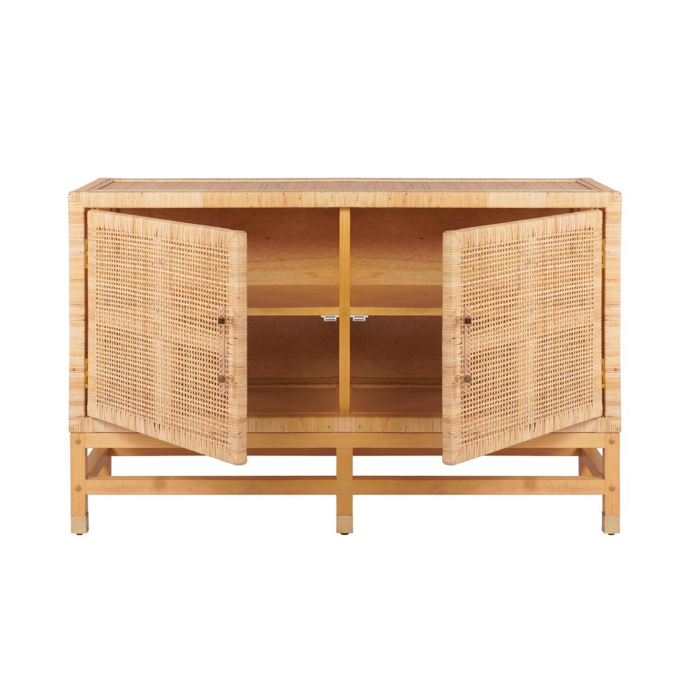 Amara Natural Woven Rattan Buffet. Picture 1