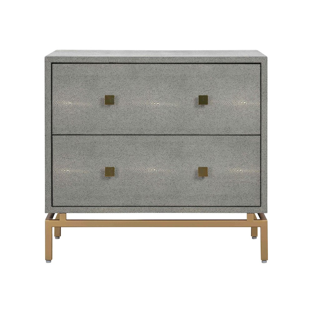 Pesce Shagreen Nightstand. Picture 4