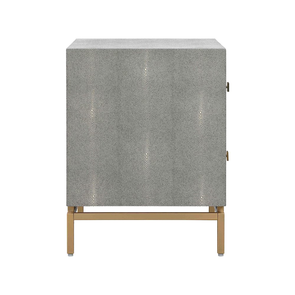 Pesce Shagreen Nightstand. Picture 6