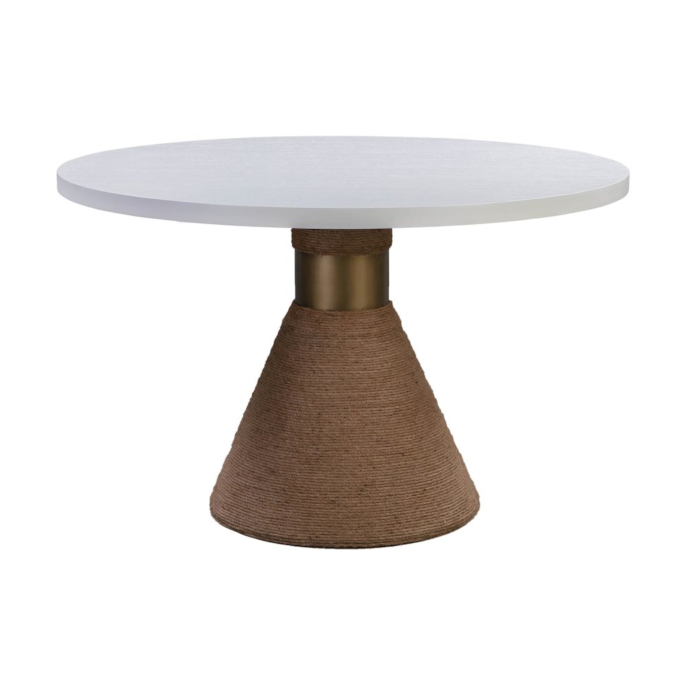 Rishi Natural Rope Round Table. Picture 1