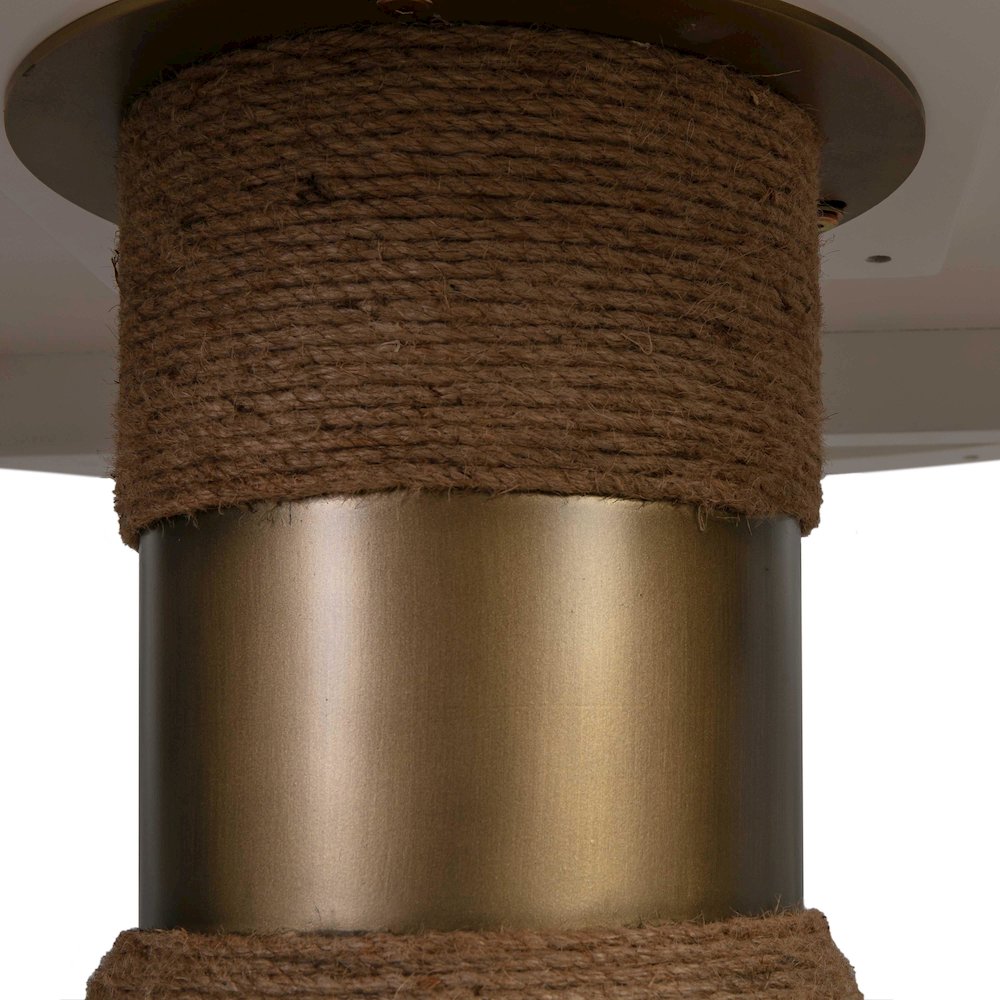 Rishi Natural Rope Round Table. Picture 5