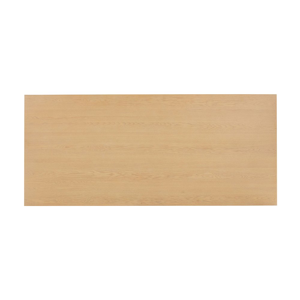 Chelsea Natural Oak Wood Rectangular Dining Table. Picture 6