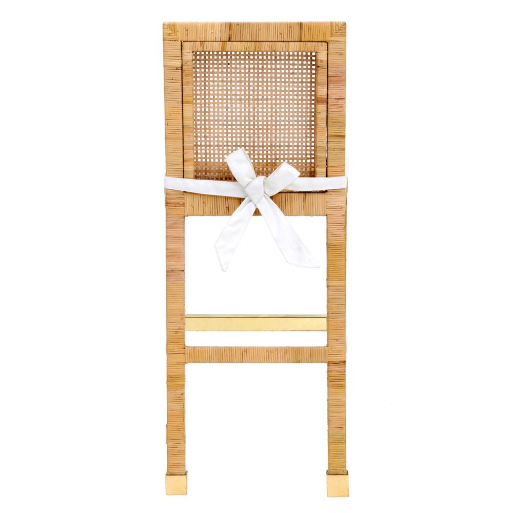 Amara Rattan Bar Stool. Picture 5