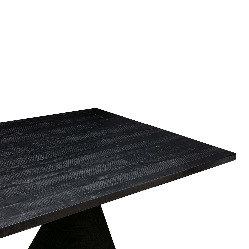 Rishi Black Rope Rectangular Table. Picture 7