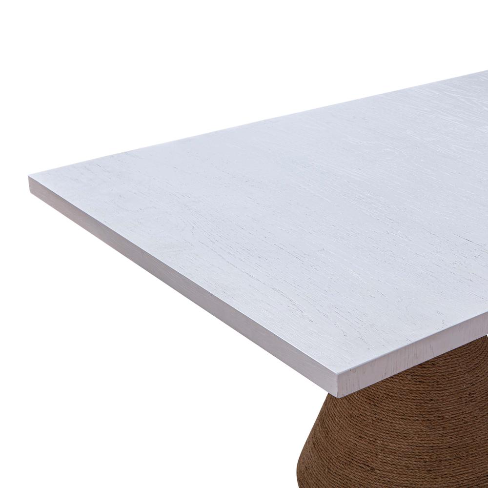 Rishi Natural Rope Rectangular Table. Picture 7