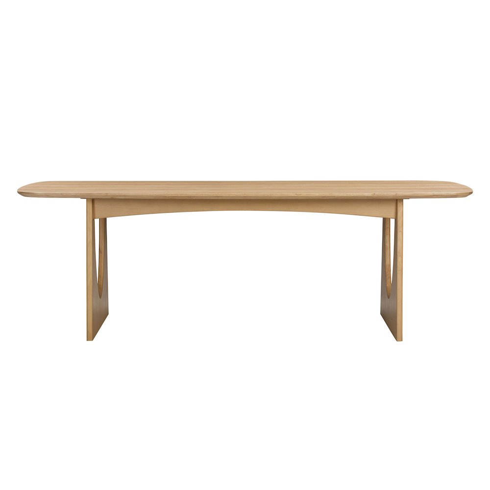 Cybill Natural Ash Dining Table. Picture 3