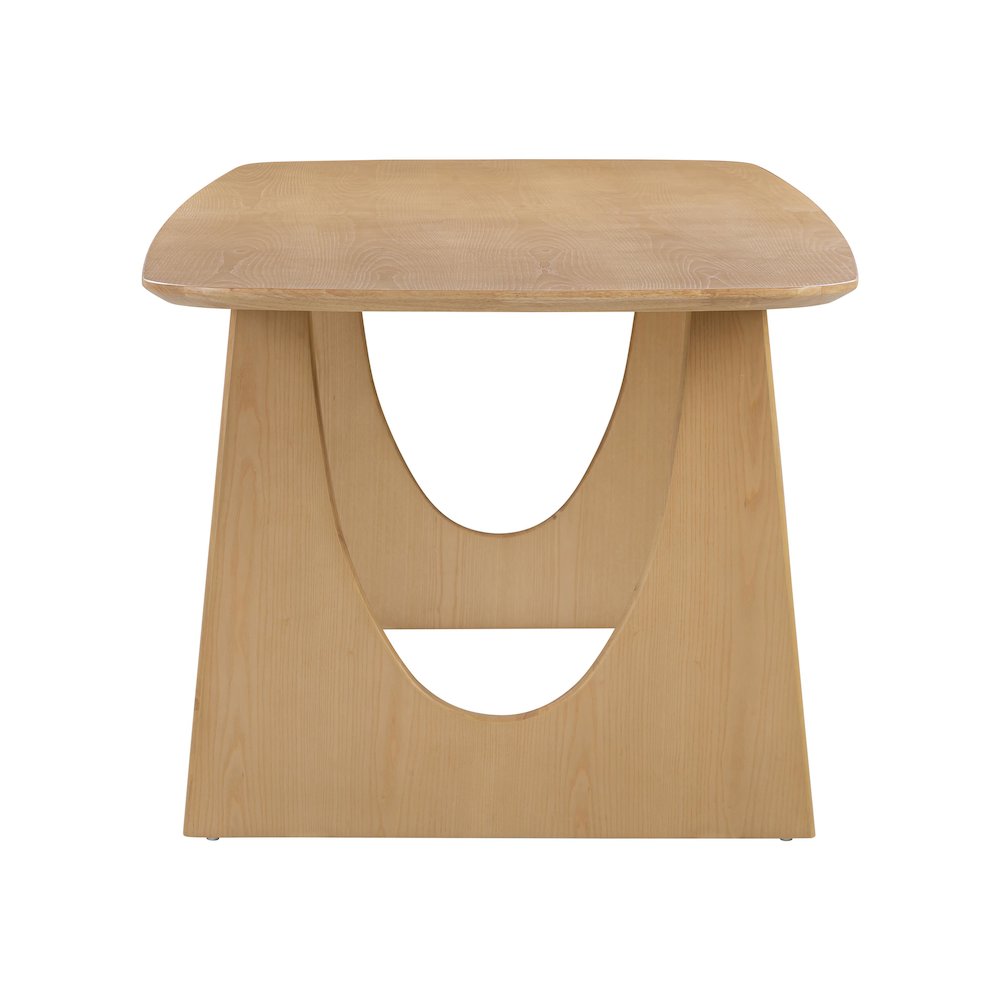 Cybill Natural Ash Dining Table. Picture 4