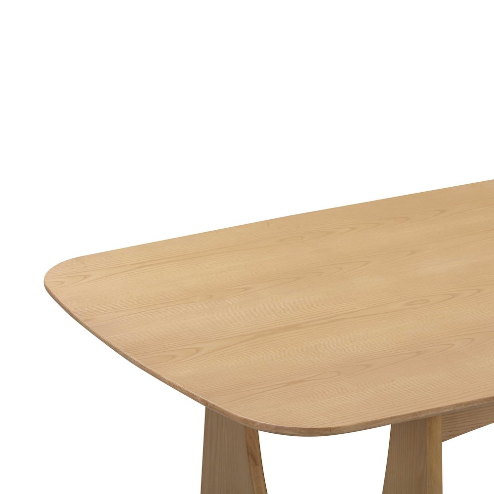 Cybill Natural Ash Dining Table. Picture 5