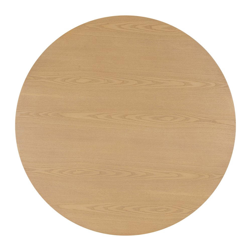 Akiba 47 inch Round Dining Table. Picture 4