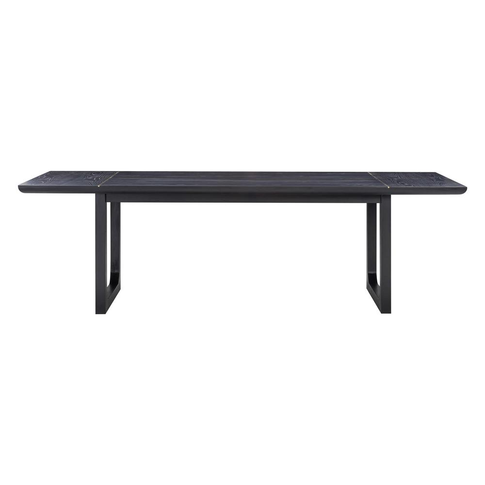 Shiloh Black Ash Rectangular Dining Table. Picture 2