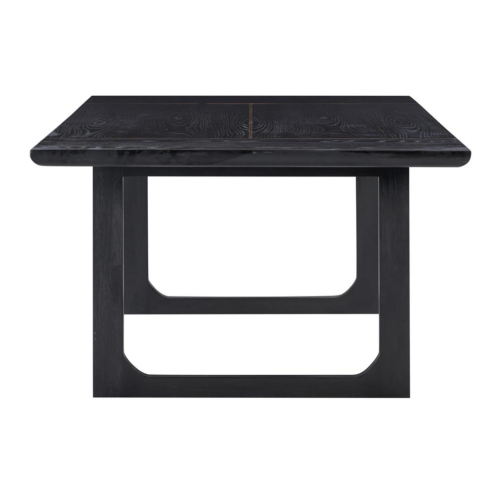 Shiloh Black Ash Rectangular Dining Table. Picture 3