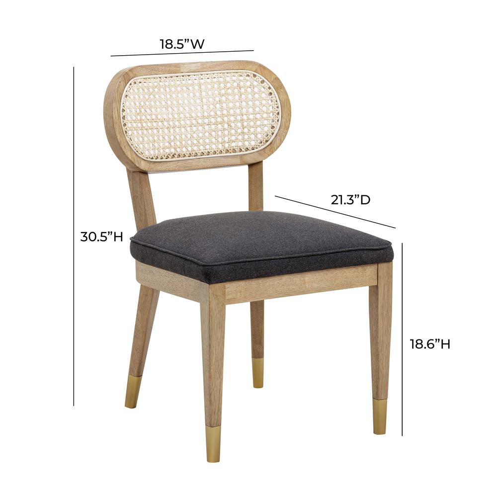 Cosette Black Dining Chair. Picture 7
