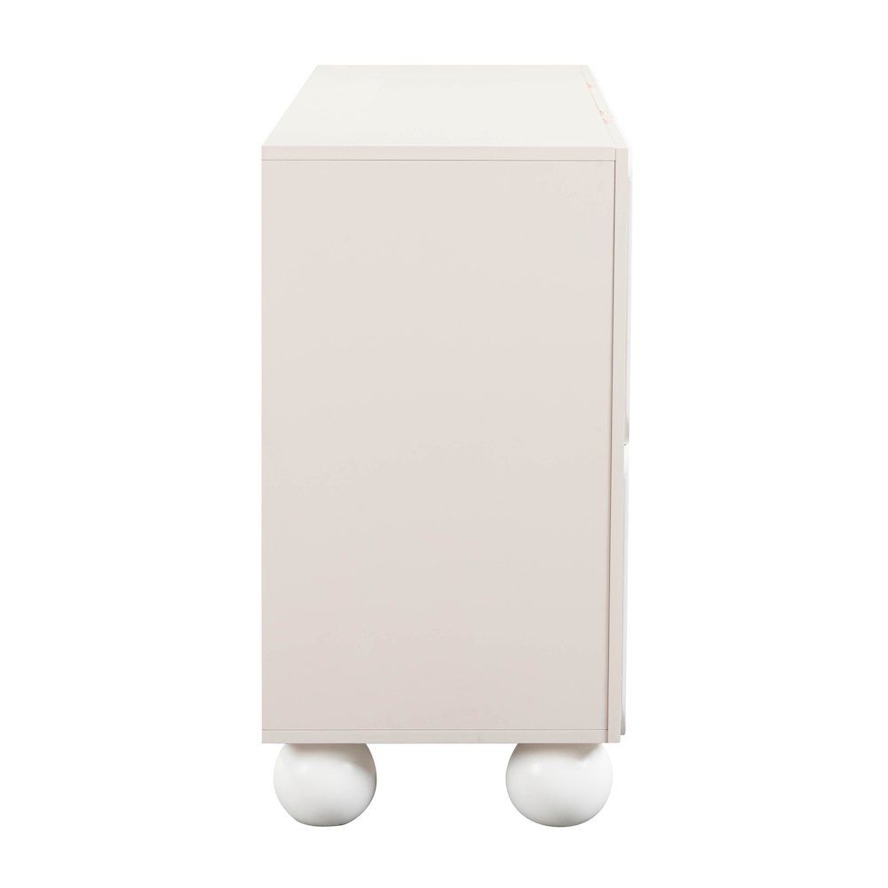 Tori Motif Taupe Buffet. Picture 4